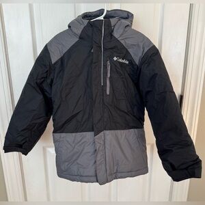 Kids Columbia Black and Gray winter Jacket